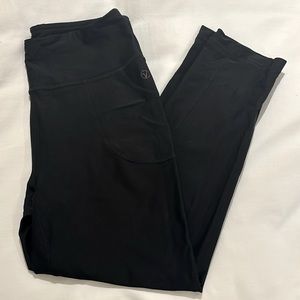 Vogo athletica black leggings with pockets, M